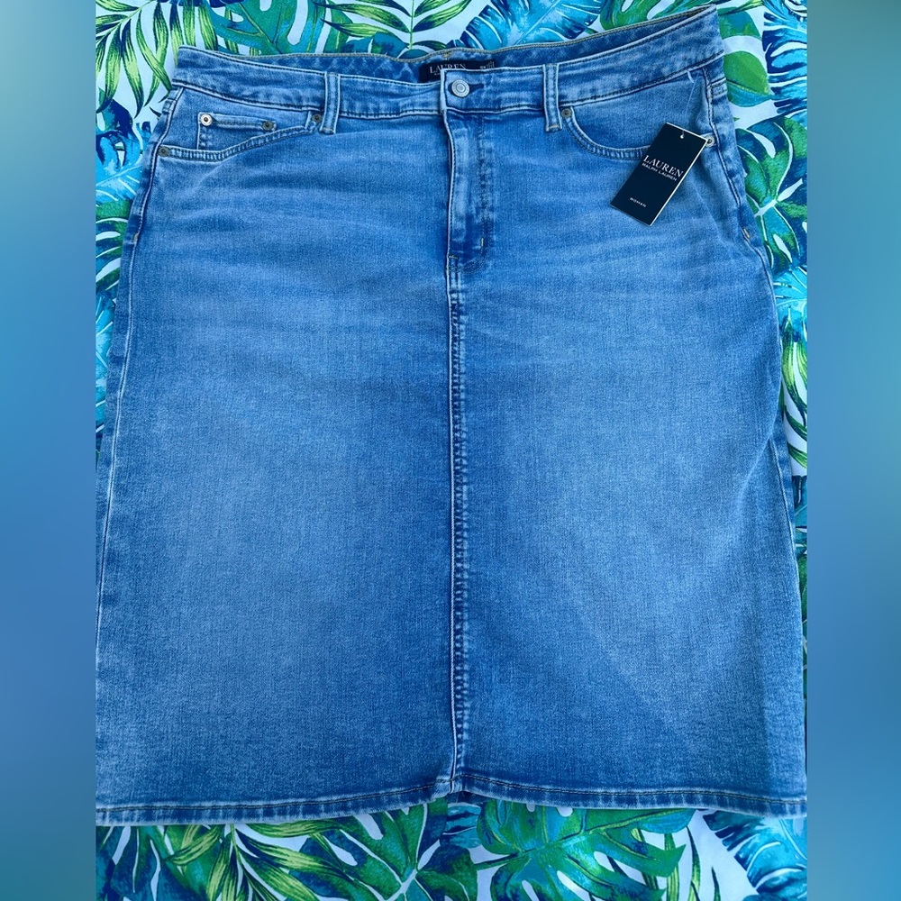 💙New ! Ralph Lauren Jean skirt